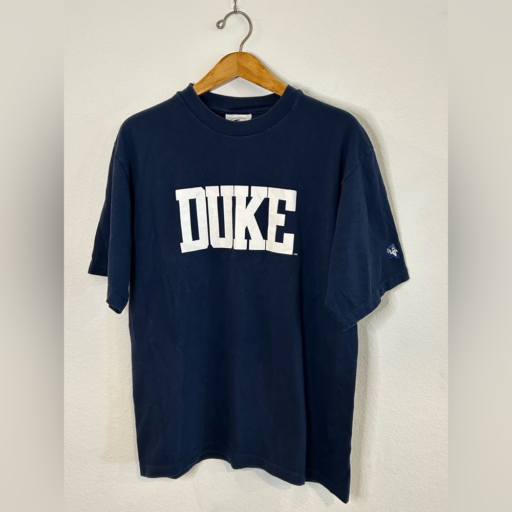 Vintage Duke University Blue Devil Navy Blue Men's XL T-Shirt